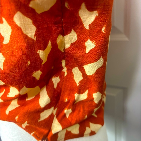 Zara Linen Blend Printed Top in Terracotta 
NWT - Picture 11 of 14